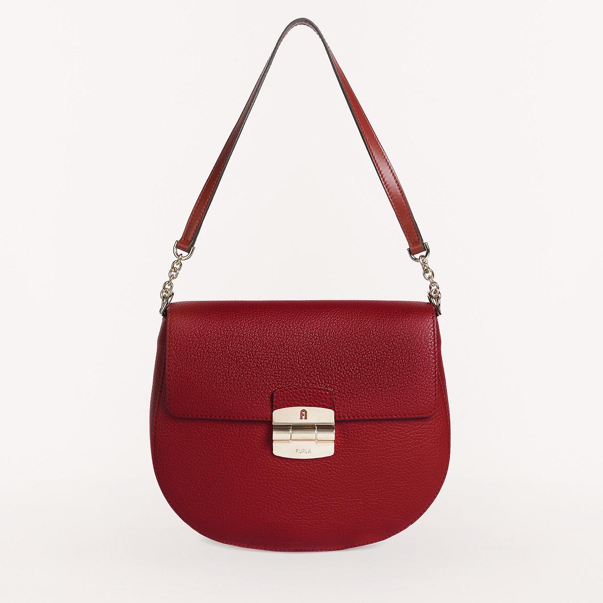 Furla Club 2 Tasker Tilbud - Crossbody Dame Blå JGM984305